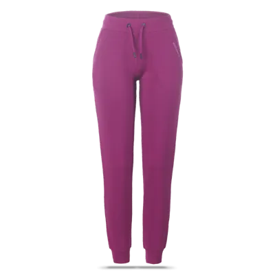 Ženski spodnji del trenirke ELAN LIFESTYLE BURGANDY